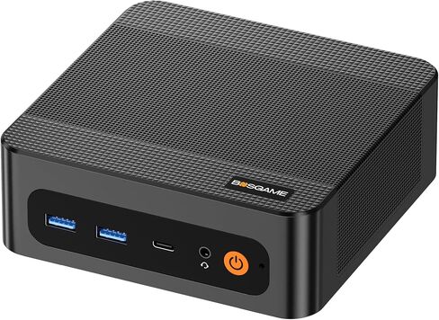 BOSGAME P6 Neo Mini PC, AMD Ryzen 7 6800H 24GB LPDDR5X RAM 512GB PCIe SSD in Kuwait