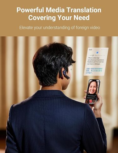 Timekettle W4 Pro AI Interpreter Earbuds, Real-Time Bidirectional Voice Translation,50+ Languages, Video and Call Bluetooth Translator,Earbuds Cleaning Pen in Saudi Arabia