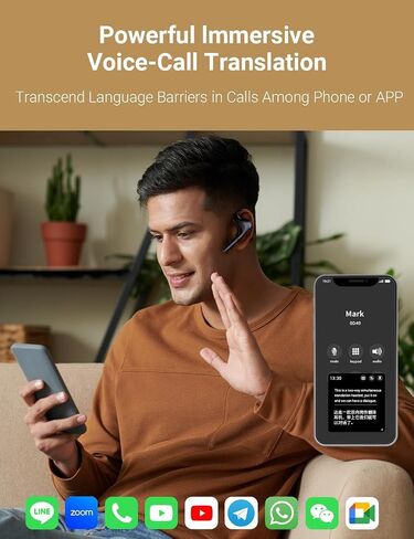 Timekettle W4 Pro AI Interpreter Earbuds, Real-Time Bidirectional Voice Translation,50+ Languages, Video and Call Bluetooth Translator,Earbuds Cleaning Pen in Saudi Arabia