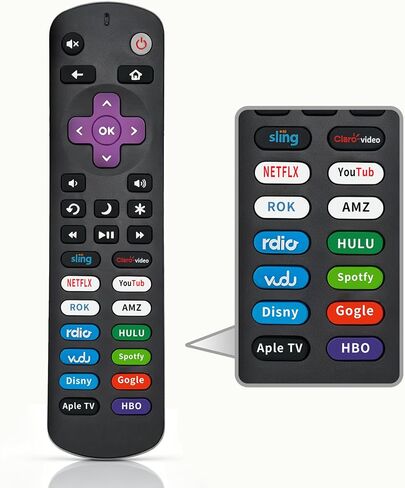 بديل لجهاز التحكم عن بعد Roku TV، 14 اختصار تطبيق، لا يتطلب أي إعداد in Kuwait