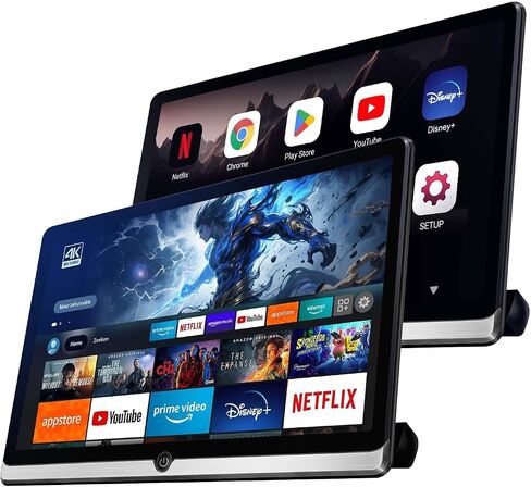 14" Android 13 Car TV Headrest Monitor,Car Back Seat Entertainment System in Saudi Arabia