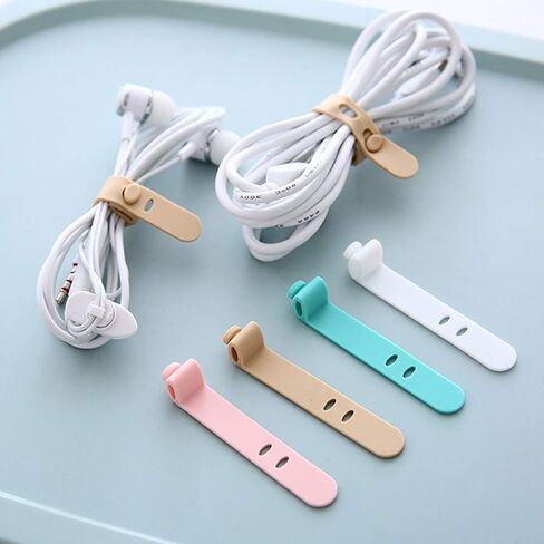 lyrlody Cable, Silicone Wire Holder with Portable Design for Earphones and USB Cables in Saudi Arabia