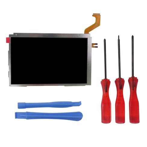 HOTIOGA 2026 New Replacement Compatible with Nintendo 3DS XL LCD Screen Display, Top Bottom & Upper Lower, with Tools in Saudi Arabia