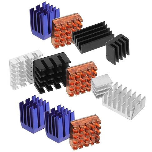 12pcs 12pcs Blend Materials Heatsink Kit with Adhesive Tape in Kuwait
