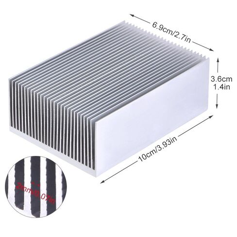 Aluminum Heatsink Cooling for LED and Amplifier Transistors, High in Kuwait