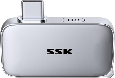SSK USBC Drive 512GB Portable SSD External Solid State Drive Up to 1050MB/s in Saudi Arabia