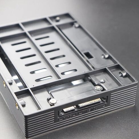 2.5 Inch to 3.5 Inch Internal Floppy Bay SATA III 6Gbps Tray-LESS Mobile Rack for 2.5 Inch HDD SSD Hard Drive Backplane, Easy to Use, 500456071 in Saudi Arabia