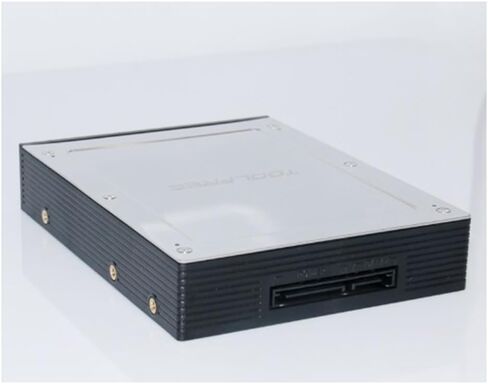 2.5 Inch to 3.5 Inch Internal Floppy Bay SATA III 6Gbps Tray-LESS Mobile Rack for 2.5 Inch HDD SSD Hard Drive Backplane, Easy to Use, 500456071 in Saudi Arabia