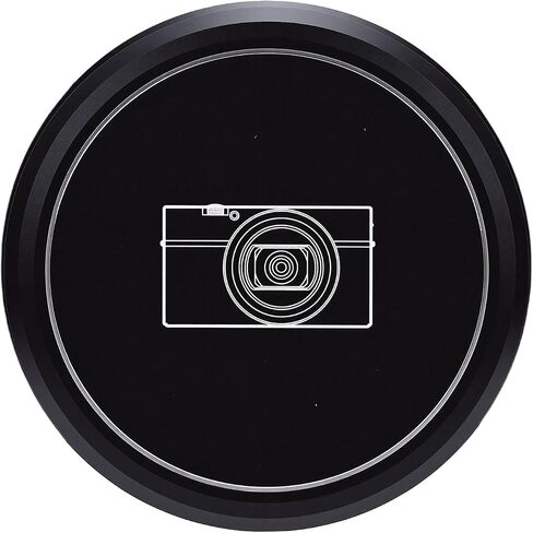 56mm Camera Lens Cap for RX100 M6 M7 ZV1 ZV1 M2 SX710 720 730 740, Dust Proof Anti Fingerprint Aluminum Alloy Cover with Soft Cushioning, Ideal for Lens Protection in Saudi Arabia