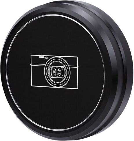 56mm Camera Lens Cap for RX100 M6 M7 ZV1 ZV1 M2 SX710 720 730 740, Dust Proof Anti Fingerprint Aluminum Alloy Cover with Soft Cushioning, Ideal for Lens Protection in Saudi Arabia