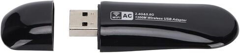 1200Mbps Wireless Network Card, USB 3.0 WiFi Adapter 2.4G 5.8G in Saudi Arabia