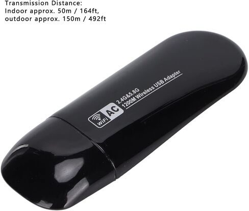 1200Mbps Wireless Network Card, USB 3.0 WiFi Adapter 2.4G 5.8G in Saudi Arabia