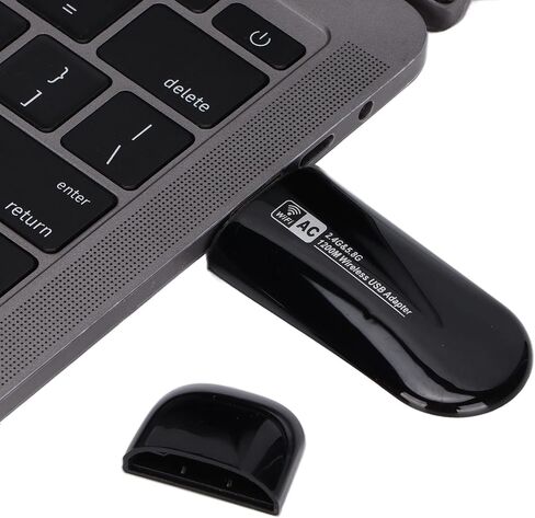 1200Mbps Wireless Network Card, USB 3.0 WiFi Adapter 2.4G 5.8G in Saudi Arabia