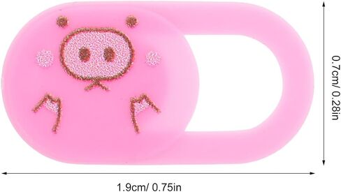 Pink ABS Webcam Privacy Cover 3 Pack with Slide Open Close in Kuwait