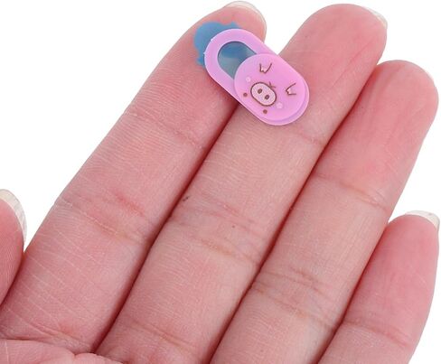 Pink ABS Webcam Privacy Cover 3 Pack with Slide Open Close in Kuwait