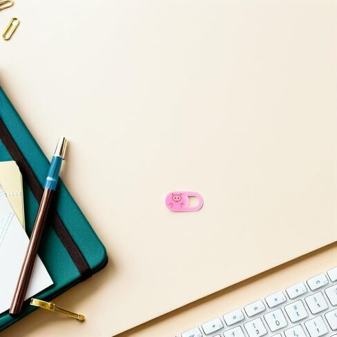 Pink ABS Webcam Privacy Cover 3 Pack with Slide Open Close in Kuwait