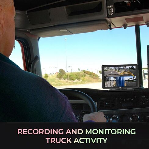 GekoGear Orbit T100 4 Channel 1080P Dash Cam for Trucks with a 10.1" IPS Screen in Saudi Arabia