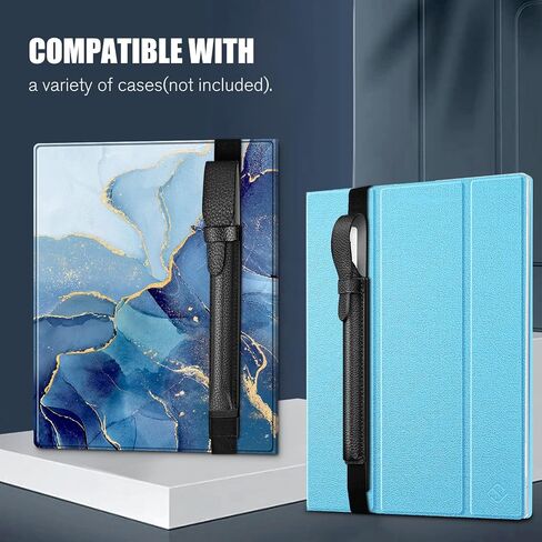 Fintie Case for Amazon Fire Max 11 Tablet (13th Generation, 2023 Release) - Tuatara Shockproof Rugged Unibody Hybrid Kickstand Cover Case + Stylus Pouch PU Leather Pen Sleeve Portable Elastic Pencil C in Kuwait