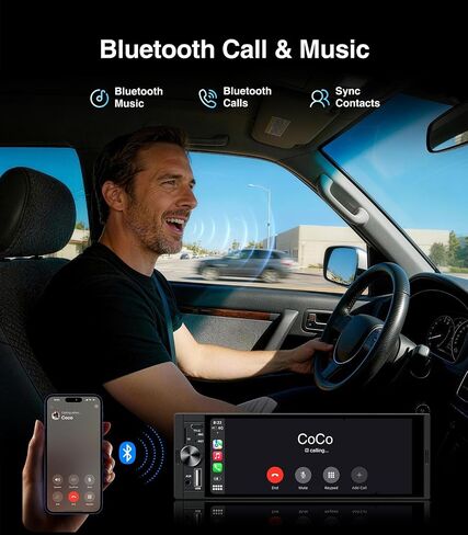 AINAVI 6.36“ Single Din Touchscreen Car Stereo in Saudi Arabia