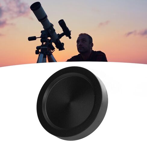 Telescope Eyepiece Dust Cap M48x0.75 Aluminum Alloy Lens Cover for Teleconverter and Camera Adapters in Saudi Arabia