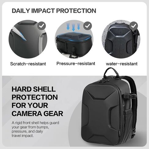 AMBITFUL S1 Hard Shell Camera Backpack, 13L for DSLR Mirrorless in Saudi Arabia