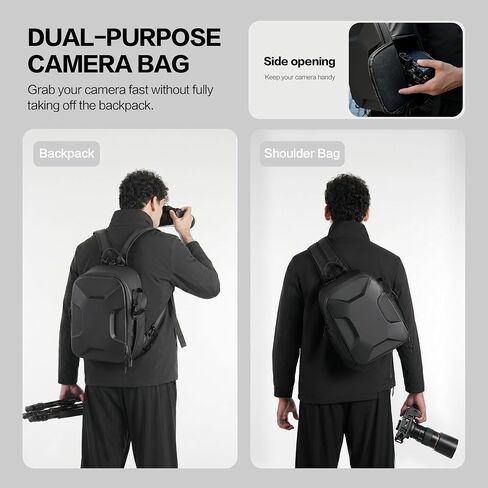 AMBITFUL S1 Hard Shell Camera Backpack, 13L for DSLR Mirrorless in Saudi Arabia