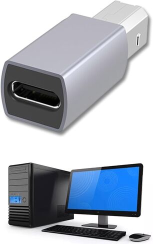 USB C Female to USB B Male Connector for Electric Piano in Saudi Arabia