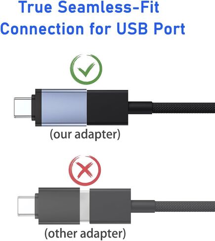 USB C to USB 3.0 Adapter 4-Pack, USB C Adapter, Type C Converter, Gray in Saudi Arabia
