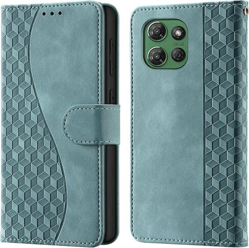 Wallet Flip Case for Motorola Moto G Power 2025 Leather Black in Kuwait