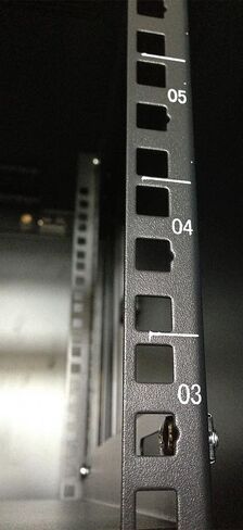Sysracks 9U Wall Rack Mount Server 19" Deep Network Cabinet, Server Rack with Fan, Removable Side Panels, Locking Glass Door 24" Computer Cabinet Enclosure Network Rack Case 9.600 in Saudi Arabia