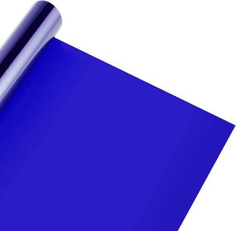 Meking 15.7 x 39 in Light Filters Film, Lighting Gel Filter Blue CTB in Saudi Arabia