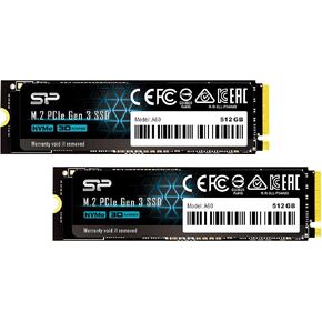 SP Silicon Power 2-Pack 512GB NVMe M.2 PCIe Gen3x4 2280 SSD in Saudi Arabia