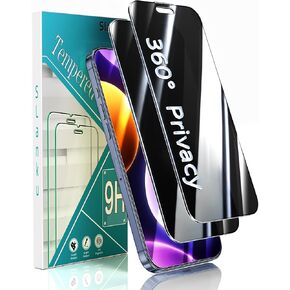 Slanku 360 Privacy Screen Protector for iPhone 15 Pro Max Tempered Glass in Kuwait