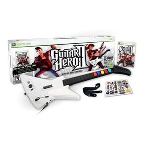Guitar Hero 2 Bundle with Guitar -Xbox 360 by Activision in Kuwait