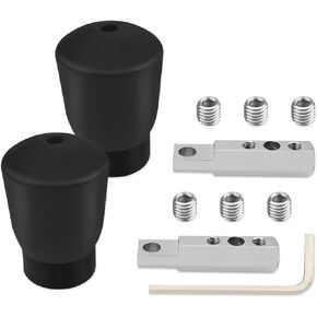 Gym Fitness Cable Ball Stopper Ends, for 5mm/6mm Home Gym Machine Accessories Replacement Parts, Exercise Equipment Wire Rope Port Joint, Rubber Steel in Saudi Arabia