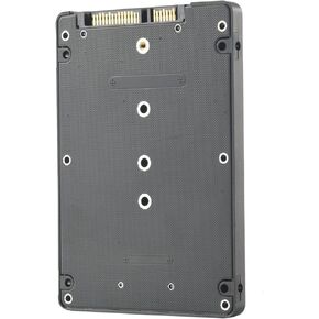 M.2 NGFF (SATA) SSD إلى حاوية SATA بسمك 8 مم مقاس 2.5 بوصة، أسود، 141958 in Kuwait
