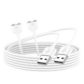 Vanjua 7mm Magnetic USB Cable DC Charger with 2 Pins Replacement Charging Cord for Massagers Toys Electric Toothbrush in Saudi Arabia