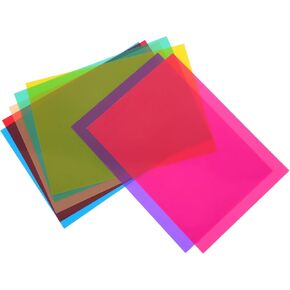 7pcs Colored Light Filter Film Sheets for LED Spotlights in Saudi Arabia