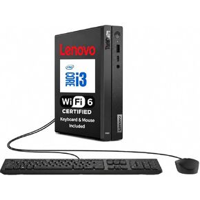 Lenovo ThinkCentre Neo 50q Gen4 Mini PC | Intel 12th Gen CPU (6Cores, Up to 4.4GHz) | 32GB RAM, 2TB SSD | Windows 11,WiFi 6, RJ45, UHD Graphics, Dual 4K Display Support in Saudi Arabia