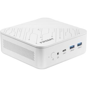 FIREBAT AM02 Mini PC with AMD Ryzen7 H255(Upgraded 8745HS) 8C/16T(Up to 54W), DDR5 16GB RAM (Upgradable) 512GB SSD, WiFi6 BT5.2, Dual 1G LAN, Triple 4K Display, Windows11 Portable Desktop Computer in Saudi Arabia