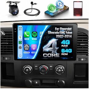 10“ 4G+64G Car Stereo for Chevrolet Silverado/GMC Yukon 2007-2014 in Saudi Arabia