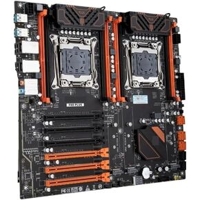 X99 F8D 2011-3 Motherboard with E5 2680 V4 *2 Combo kit Set Support DDR4 RECC Non-ECC RU in Saudi Arabia