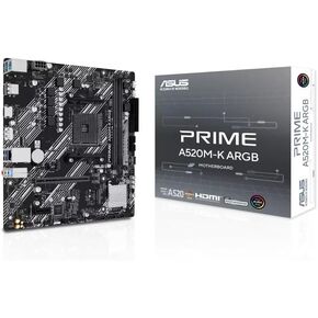 ASUS Prime A520M-K ARGB AMD A520 mATX Motherboard in Saudi Arabia