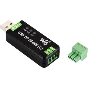 USB to RS485 Converter Adapter, Industrial Isolated USB RS485 Serial Converter with FT232RNL Chip, TVS ESD Protection, Bidirectional Communication for Windows Linux Mac Android in Saudi Arabia
