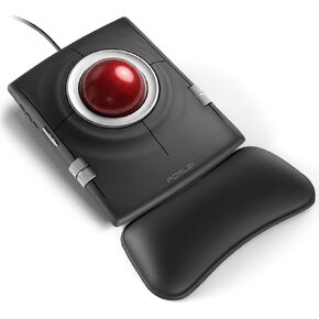 Wired Ergonomic Trackball Mouse, 55mm for Large Hands, Ambidextrous Design in Saudi Arabia