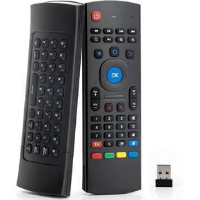 Voice MX3 Air Mouse Remote, 2.4G Wireless Mini Keyboard with IR Learning in Kuwait