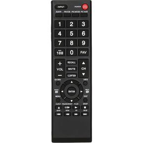 Replacement TV Remote Control for All Toshiba TVs in Saudi Arabia