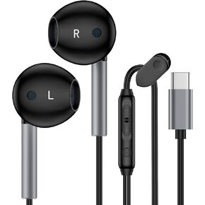 USB C Headphones Wired Earbuds for iPhone 17e/17 Pro Max/Air/16e/16 Plus/15 in Saudi Arabia