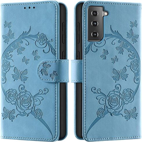 Wallet Case for Samsung Galaxy S21, Purple in Kuwait