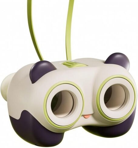 Educational Kids Binoculars Set | Lightweight Compact Design, Toy Binoculars with Strap, Portable, for Pretend Play, Green in Kuwait